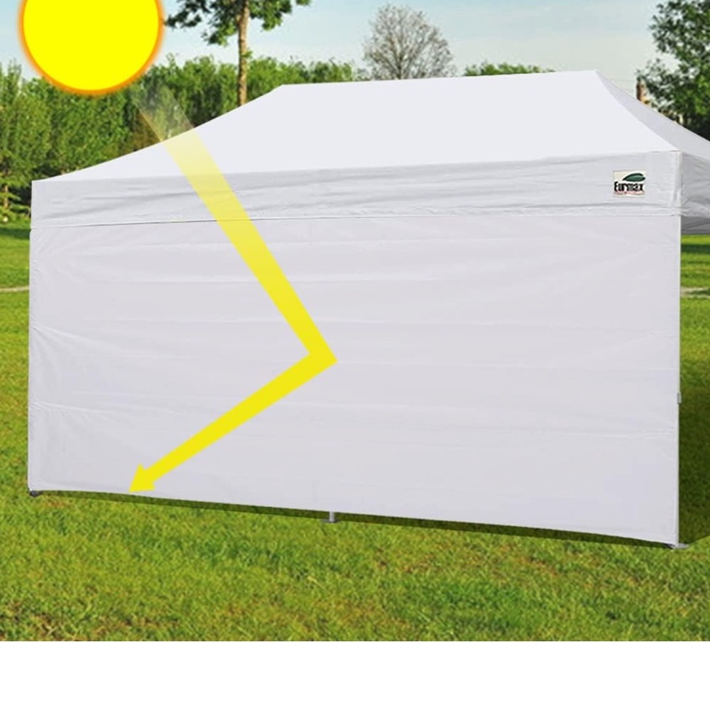 Blue Pop-Up Canopy Side Wall Panel - Picture 7 of 8